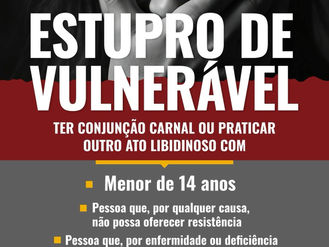 🔴 Brasil registra 9 estupros por hora em 2024; maioria das vítimas são crianças e conhecem o agressor