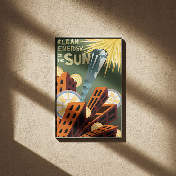 Front View, Dynamic Lighting Wall Mockup