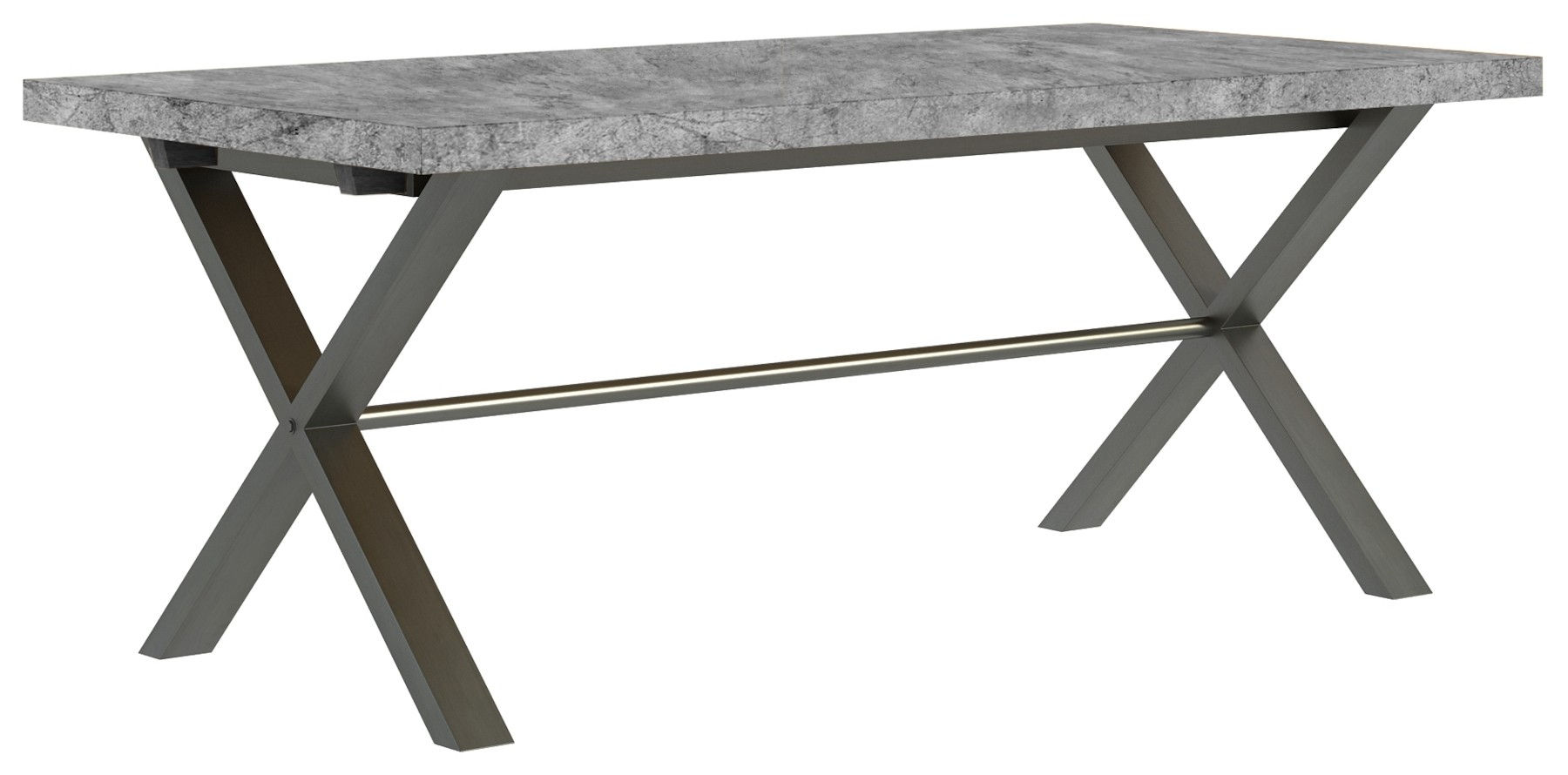 Fusion Stone Effect 190cm Table