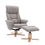 Thumbnail: Marseille Swivel Chair and Footstool