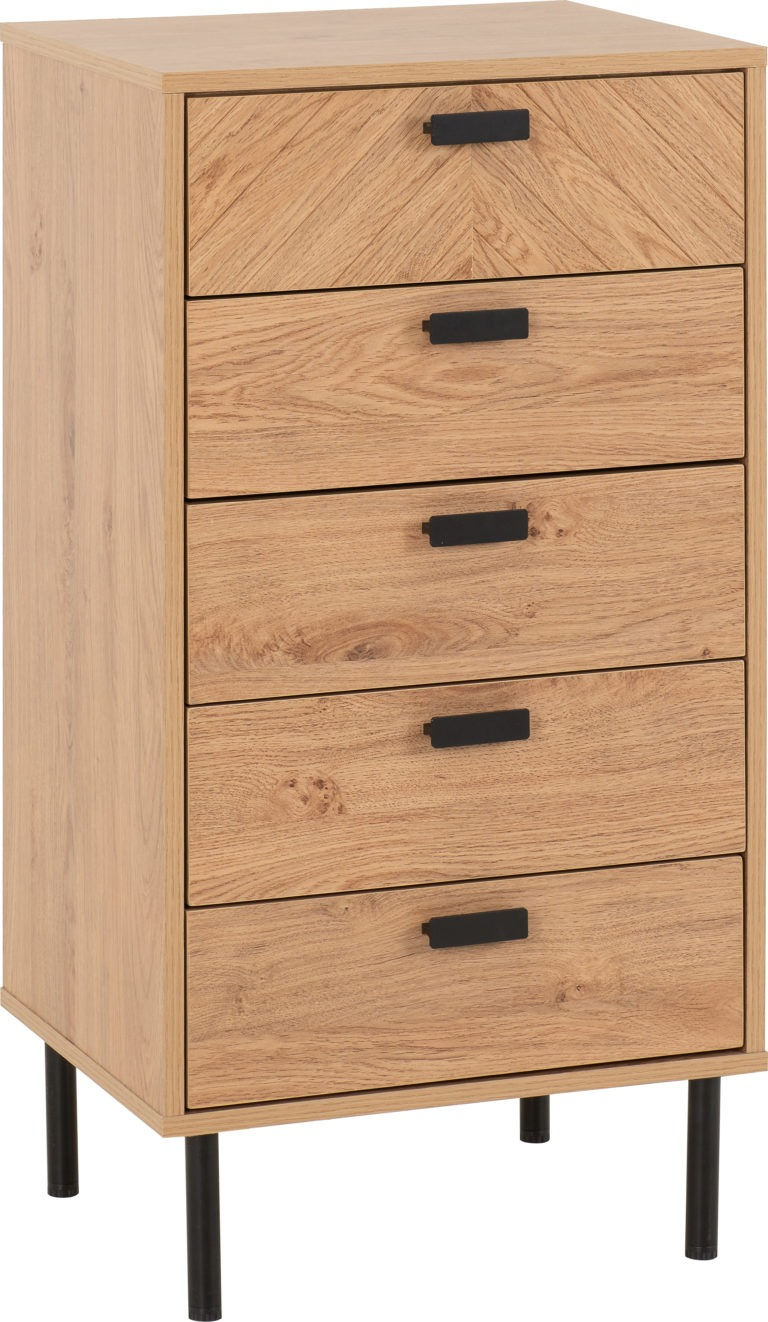 Thumbnail: Leeming 5 Drawer Chest