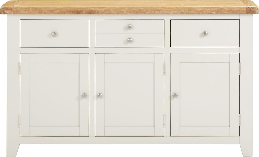 Thumbnail: William Ivory 3 Door 3 Drawer sideboard
