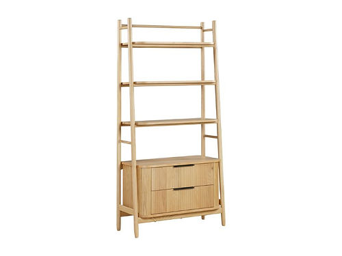 Burlington Oak Bookcase