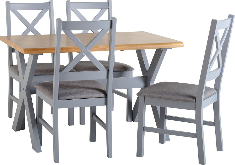Thumbnail: Dalton Grey Dining Set