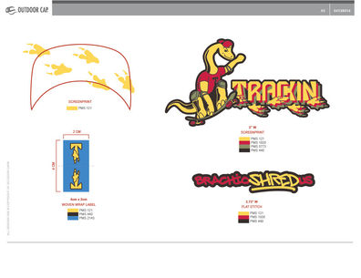 Braccioshredus Trackin Kid's Hat Project File