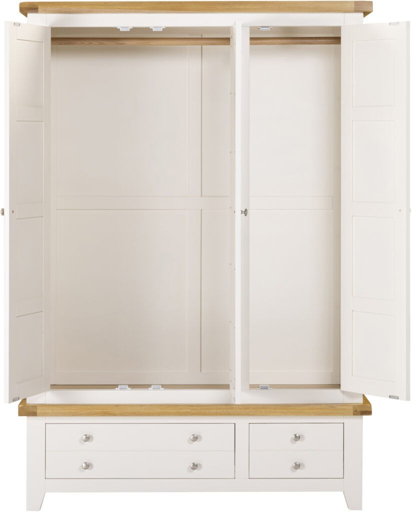 Thumbnail: William Ivory 3 Door 2 Drawer Robe