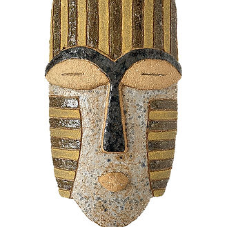Masque en grès