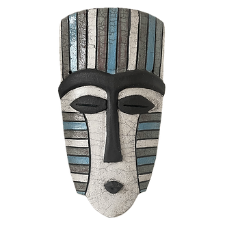 Masque en raku
