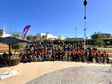 Malta Chapter Rides with the Military 💪