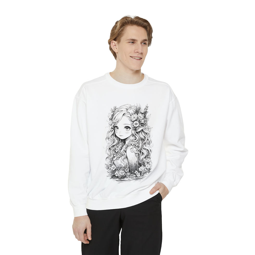 Thumbnail: Unisex Garment-Dyed Sweatshirt