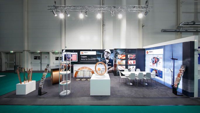 Hamburg Exhibition – shortly before the fair opens...