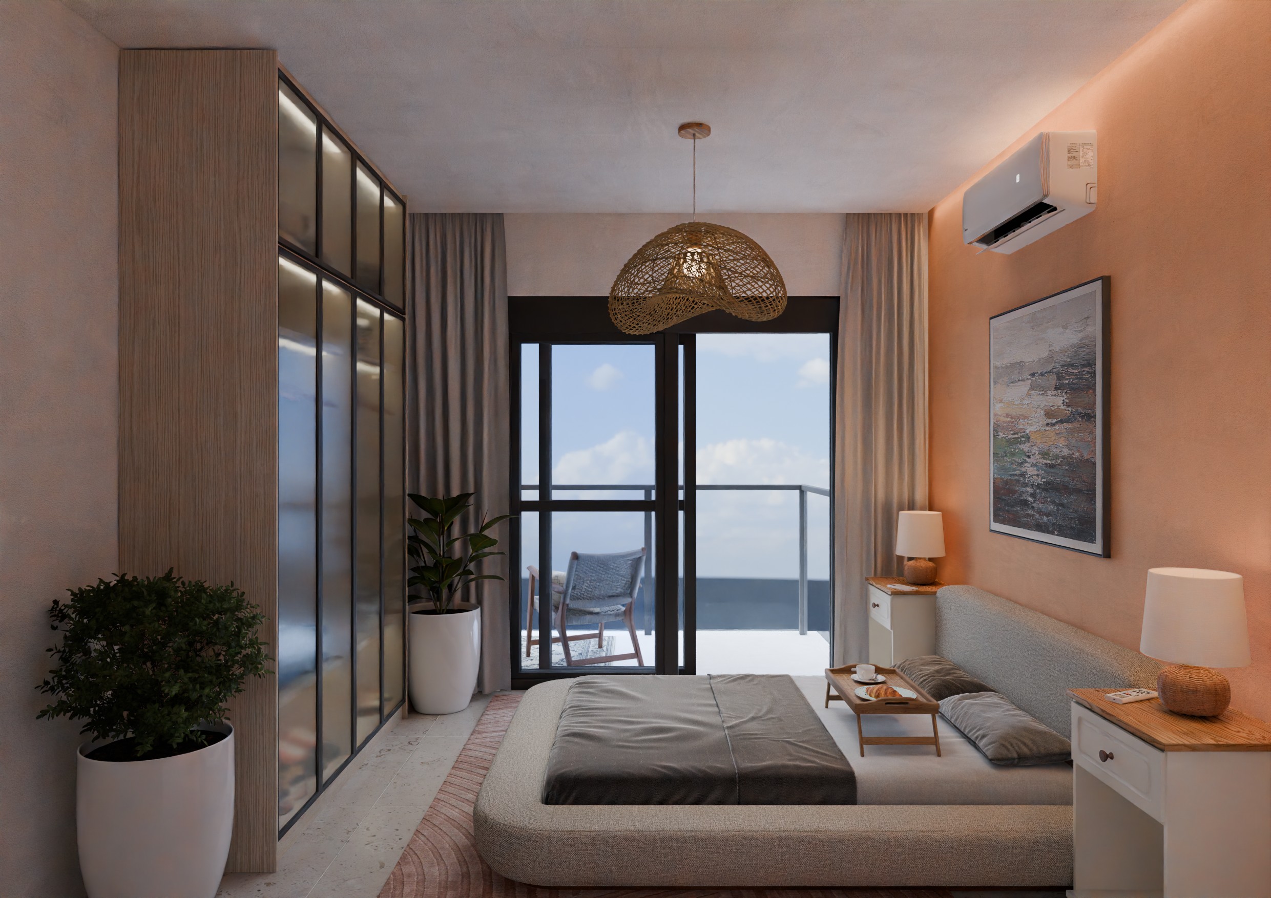 Quarto do apartamento