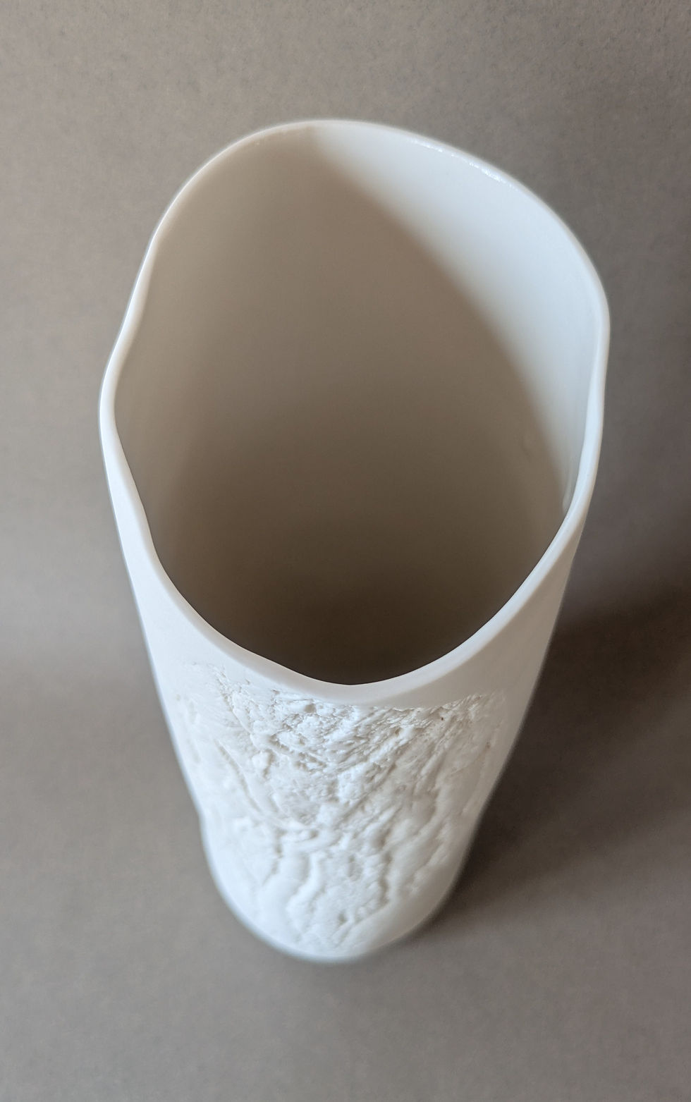 Miniature : VASE XL écorce prunier - avec déformation