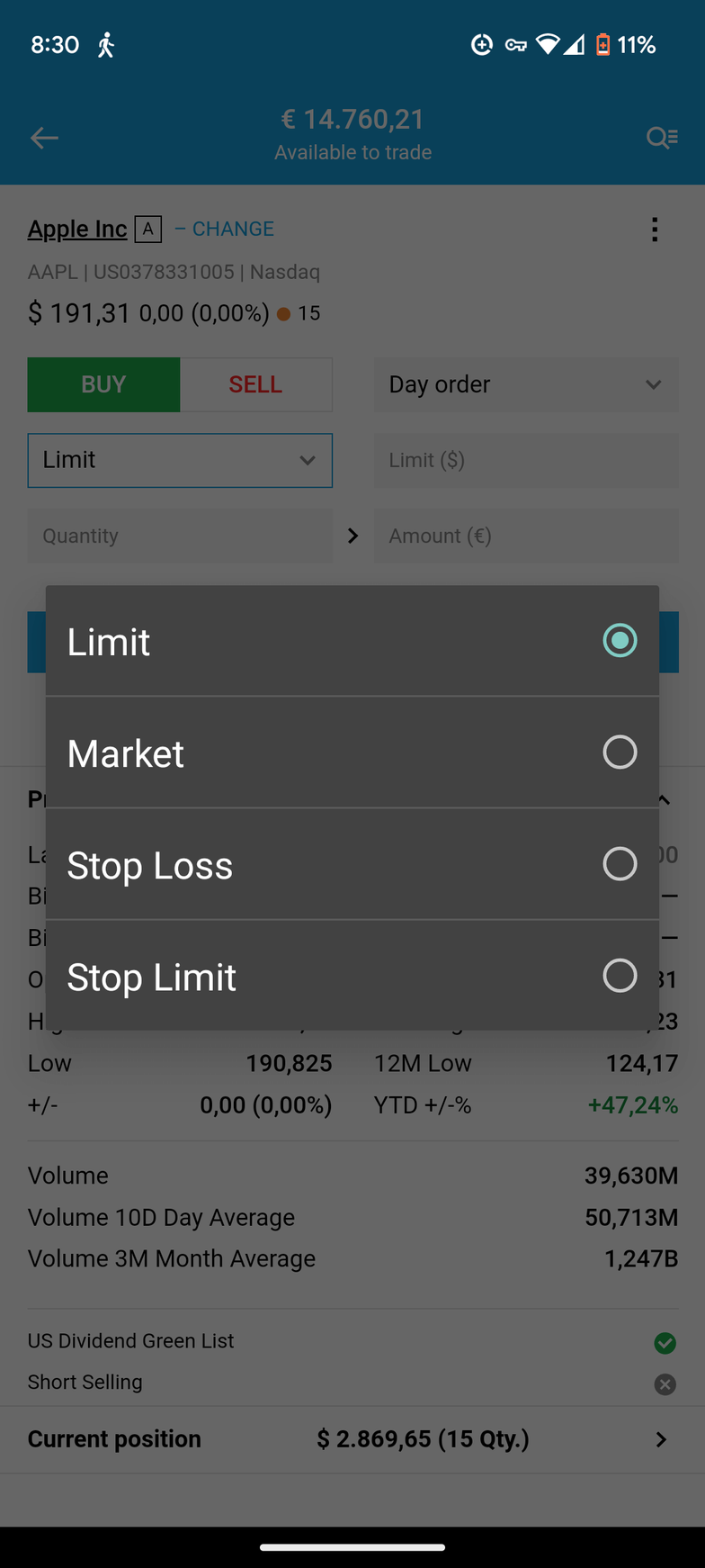 DEGIRO Review, buy or sell stocks