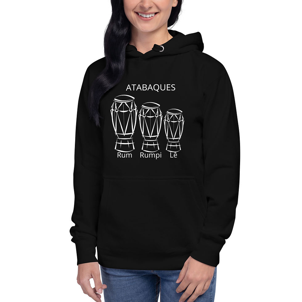 Thumbnail: Unisex Hoodie Atabaques