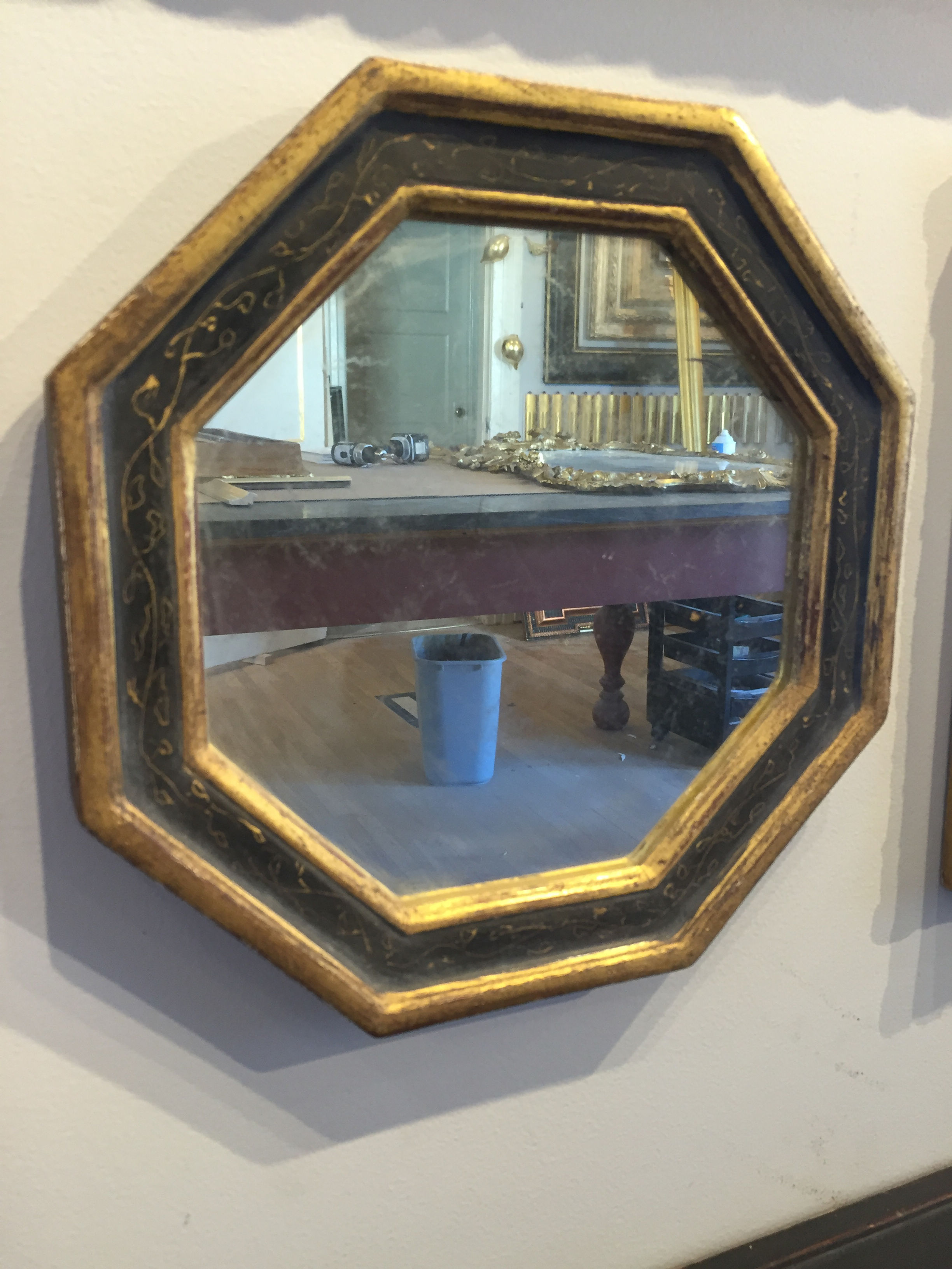 Petit Italian style octagonal Mirror