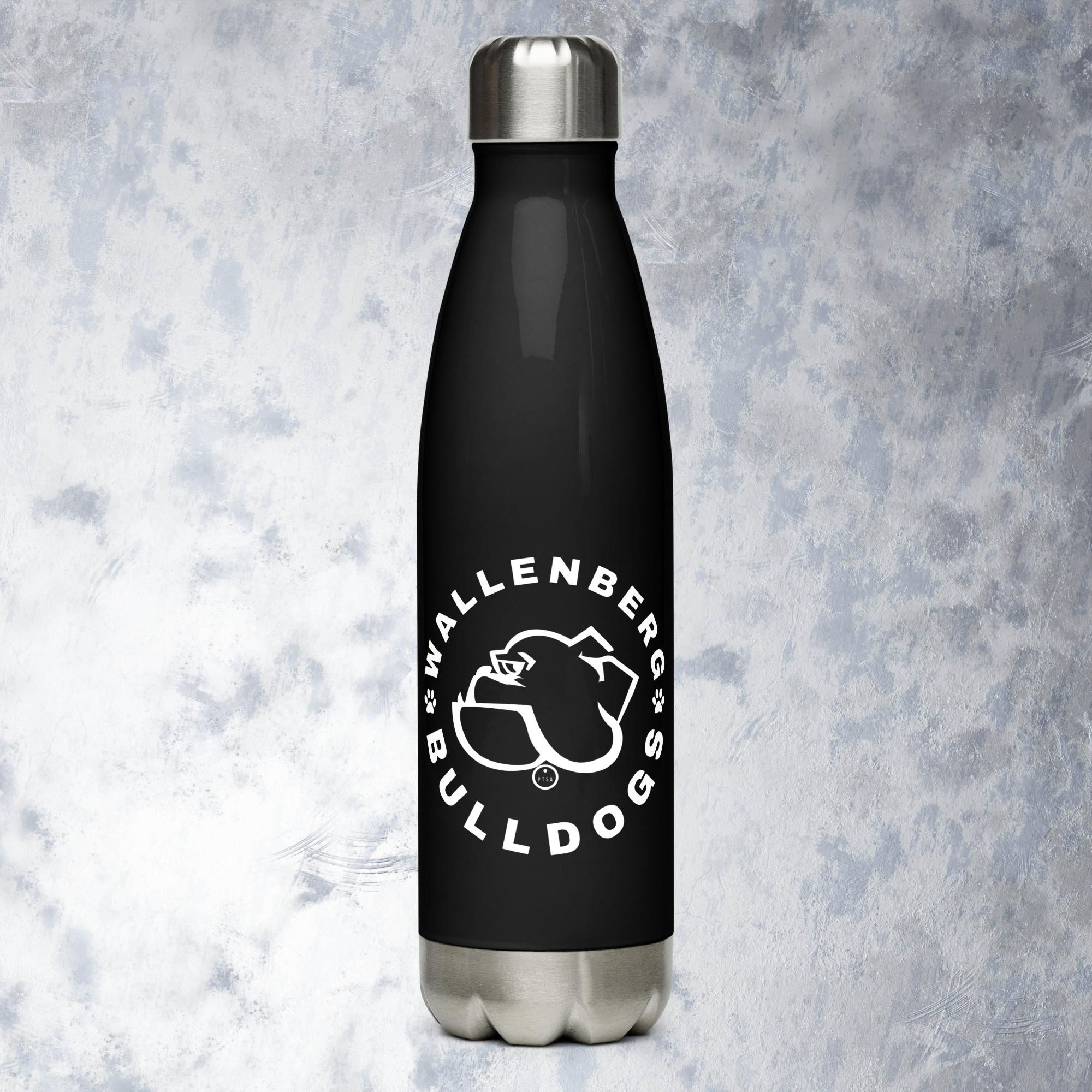 Black Stainless Steel Water Bottle