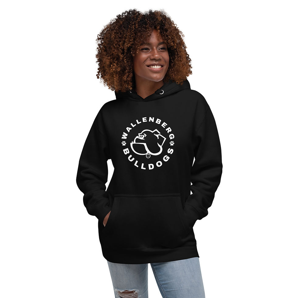 Thumbnail: Wallenberg Bulldogs Unisex Hoodie