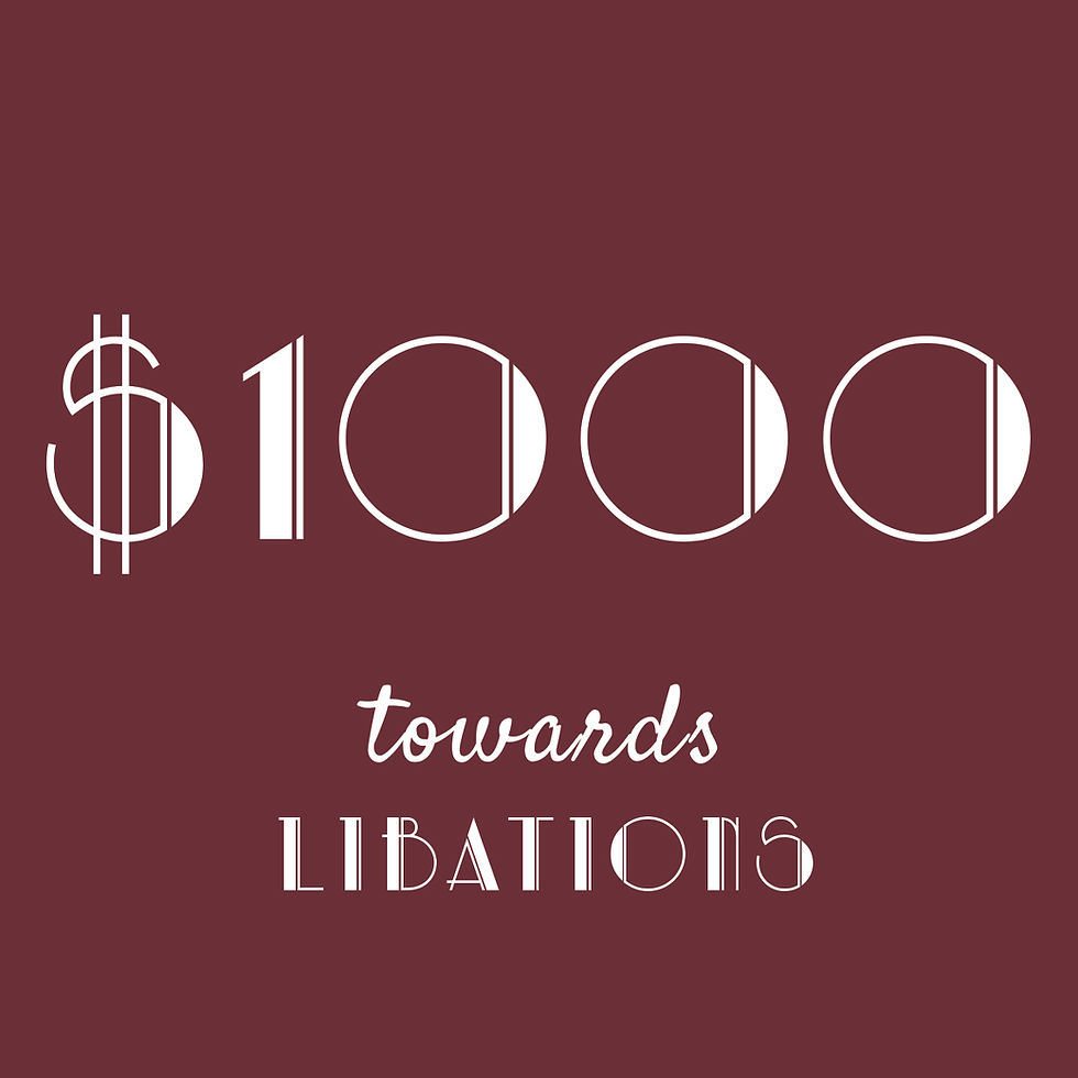 Stookey's Gift Card: $1000