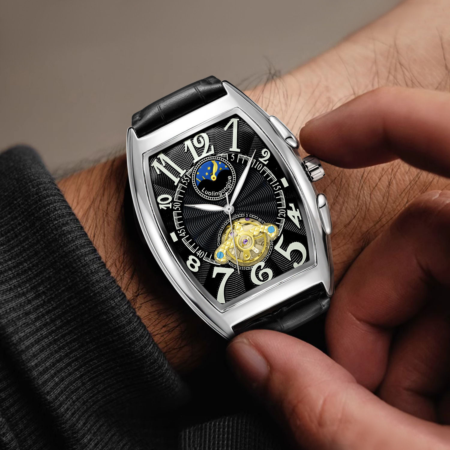 Automático Masculino Premium Luxo