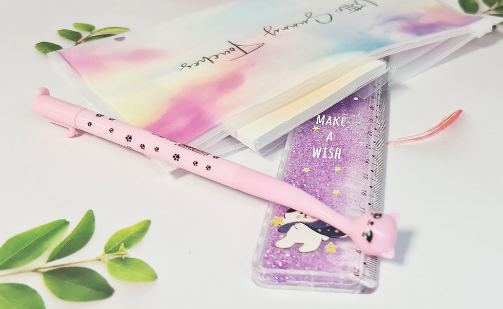 Thumbnail: Mystic Cat Japanese Kawaii stationery set