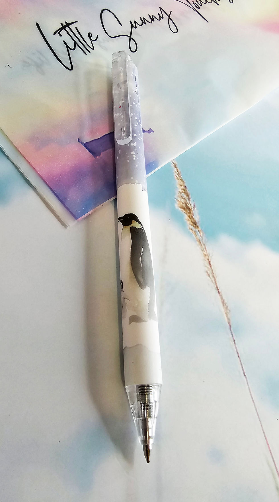 Thumbnail: Japanese Kawaii Contrast – HOT & COLD stationery set – 2pieces – Ball Pen and Hi