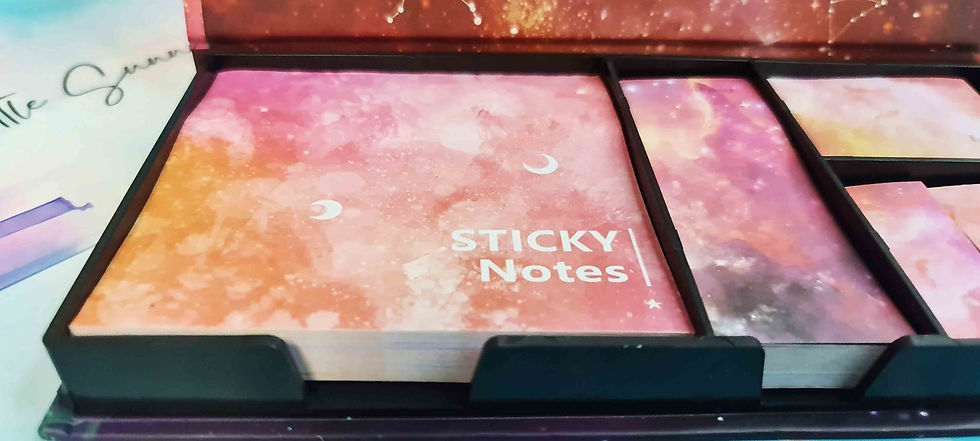 Thumbnail: Moon Light Galaxy Sticky Notes Box Set / Gift set – 480 pages