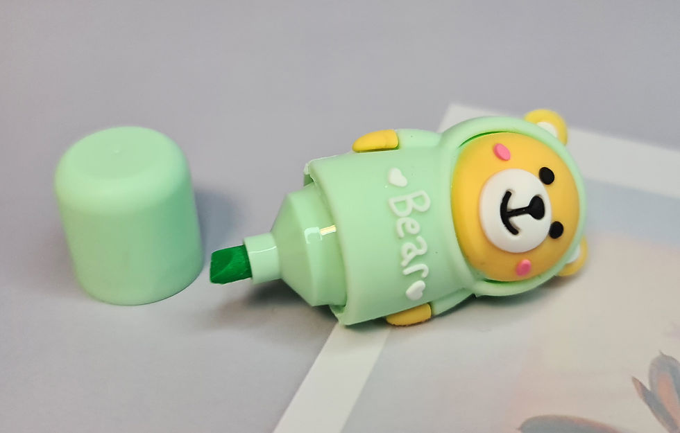 Thumbnail: Curious Princess & Bear Invisible pens / Highlighter – Stationery set