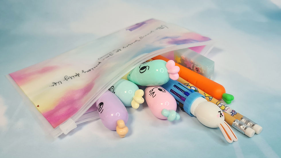 Thumbnail: Bunny & Cheeky Carrots Kawaii Stationery set