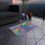 Thumbnail: Outdoor Rug with Artist's Print (0615) Pastel Colors
