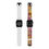 Thumbnail: Apple Watch Band with Artistic Abstract Print  (0560) (Black Yellow Purple)
