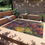 Thumbnail: Outdoor Rug with Artist's Print (0537) Yellow Blue Rose