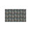Thumbnail: Outdoor Chenille Rug with Artist's Print (0525) Blue Brown Aqua Pattern