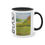 Thumbnail: Two-Tone 11 oz Coffee Mug (Love Camping-01) & Artist's Colorado print (0572)