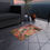 Thumbnail: Outdoor Rug with Artist's Print (0541) Pink Green Beige