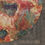 Thumbnail: Round Chenille Rug with Artist's print in Pink Beige Blue (0539)