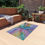 Thumbnail: Outdoor Rug with Artist's Print (0615) Pastel Colors