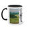 Thumbnail: Two-Tone 11 oz Coffee Mug (Love Camping-01) & Artist's Colorado print (0572)