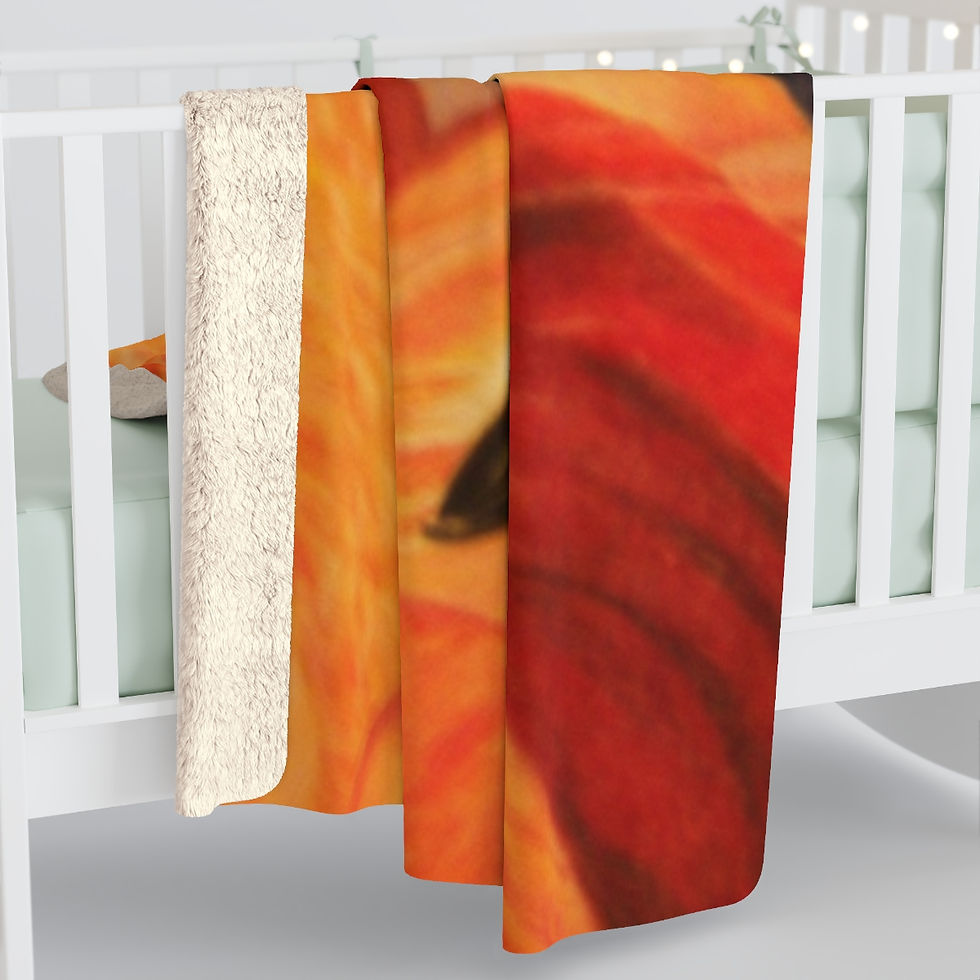 Thumbnail: Flamingo Sherpa Blanket (0547)