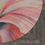 Thumbnail: Round Chenille Rug with Artist's print  (0410) of Amaryllis in Bloom.