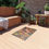 Thumbnail: Outdoor Rug with Artist's Print (0539) Pink Blue