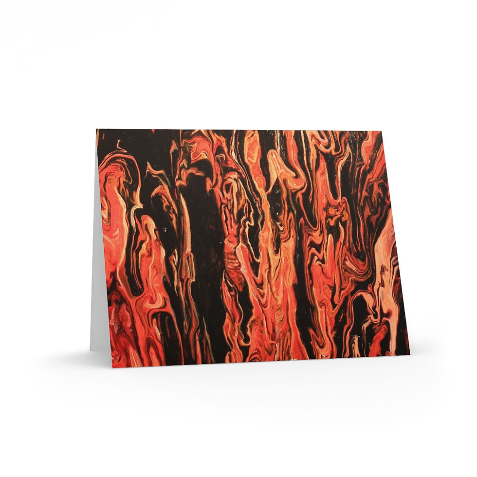 Thumbnail: Artist's print on Greeting cards (Thank you so very much)  (8, 16, 24 pcs)(0173)