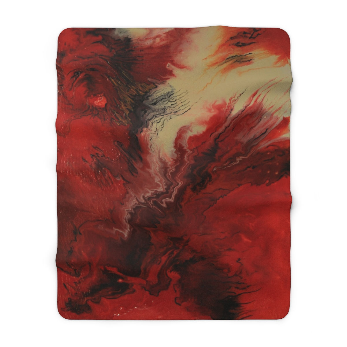   Artists print on Sherpa Fleece Blanket (0450)