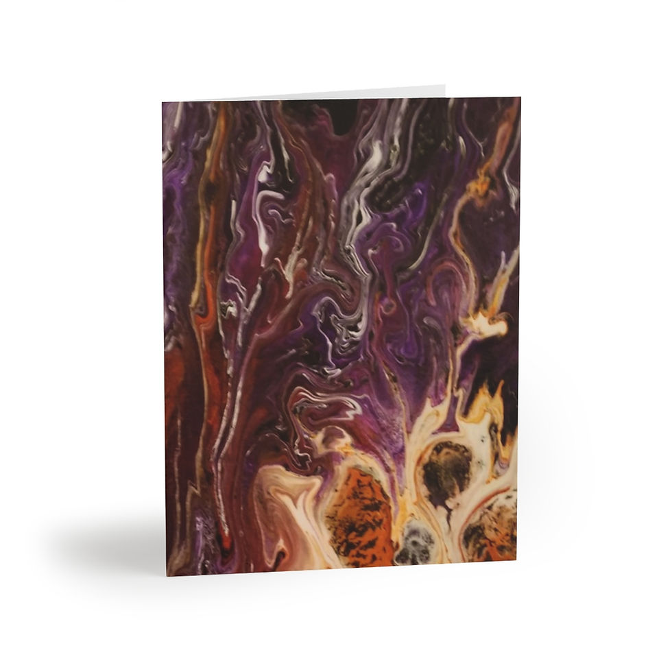 Thumbnail: Artist's print on Greeting cards - Thank you so very much (8, 16, 24 pcs)(0133)