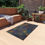 Thumbnail: Outdoor Rug with Artist's Print (0543) Yellow Red Aqua Blue