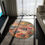 Thumbnail: Round Chenille Rug with Artist's print in Pink Beige Blue (0539)