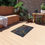 Thumbnail: Outdoor Rug with Artist's Print (0543) Yellow Red Aqua Blue