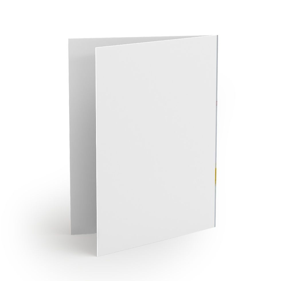 Thumbnail: Greeting cards Blank Inside (8, 16, and 24 pcs) (0620)