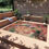 Thumbnail: Outdoor Rug with Artist's Print (0541) Pink Green Beige