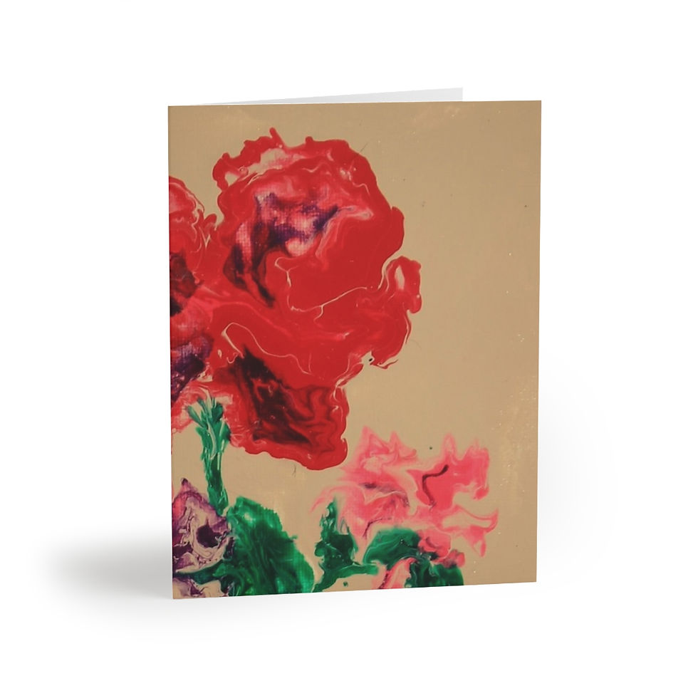 Thumbnail: Artist's print on Greeting cards (Blank Inside) (8, 16, and 24 pcs)(0150)